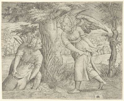 Tobias and the Fish (History of Tobias) by Cornelis Massijs