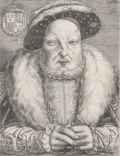 Portrait of Henry VIII, ca. 1547 by Cornelis Massys