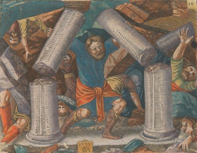 The Story of Samson, 1549 by Cornelis Massys