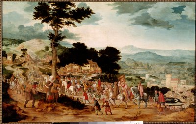 The Way of Calvary by Cornelis Massys