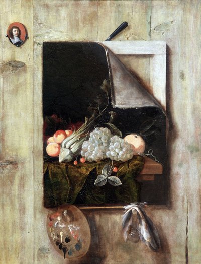 Still life in trompe l