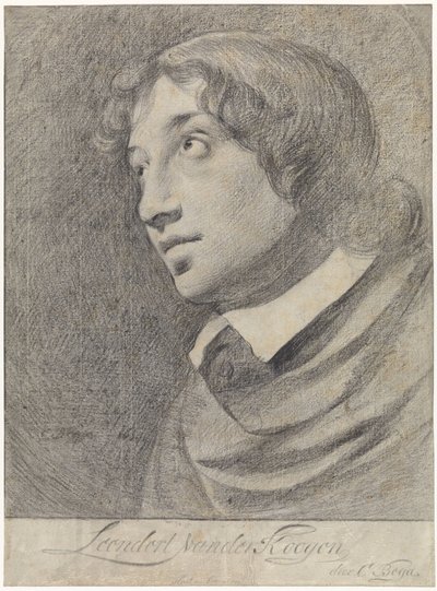 Portrait of Leendert van der Cooghen by Cornelis Pietersz. Bega