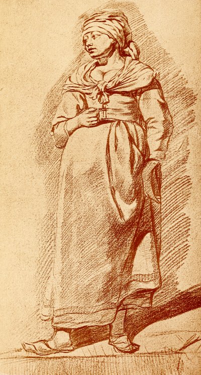 Study on a Dutch Farmer by Cornelis Pietersz Bega