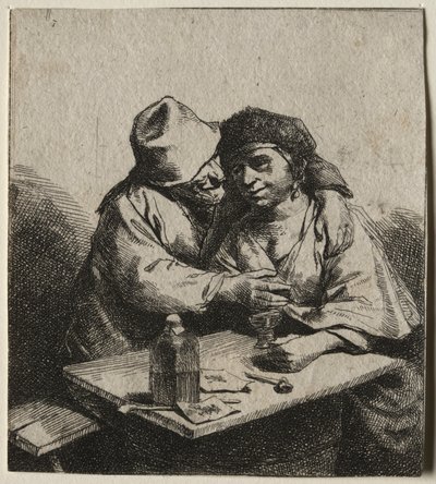 The Amorous Couple by Cornelis Pietersz Bega