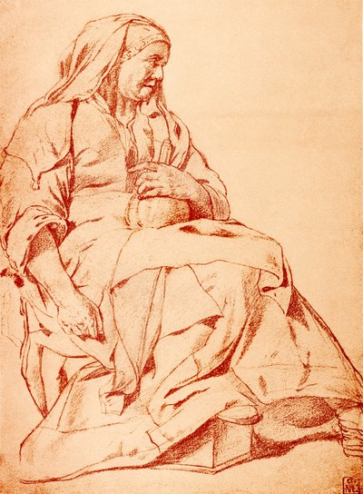 The Sick Woman with a Urine Bottle by Cornelis Pietersz Bega