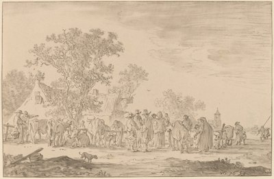 Cattle Market by Cornelis Ploos van Amstel