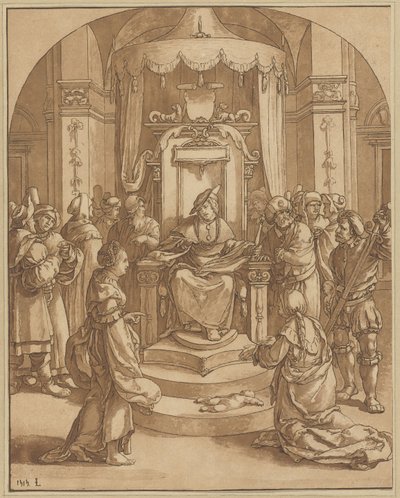 Judgment of Solomon by Cornelis Ploos van Amstel