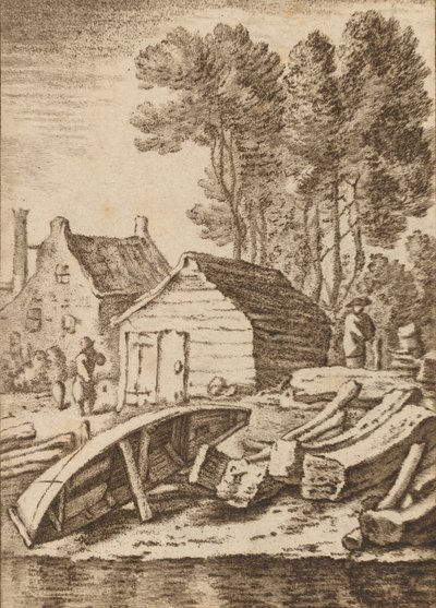 Shipyard by Cornelis Ploos van Amstel