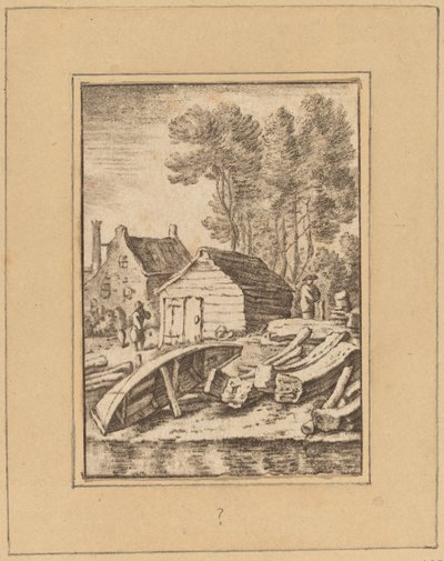 Shipyard by Cornelis Ploos van Amstel
