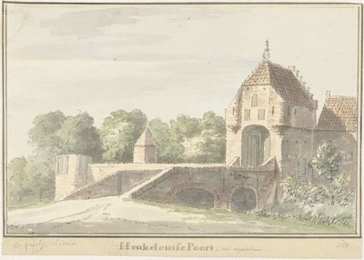 The Heukelom Gate in Asperen by Cornelis Pronk