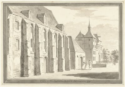View of the Church and the House in Ootmarsum by Cornelis Pronk