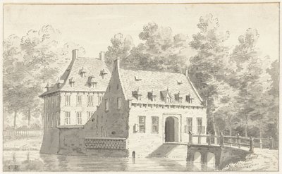 The House at Druten in Gelderland by Cornelis Pronk