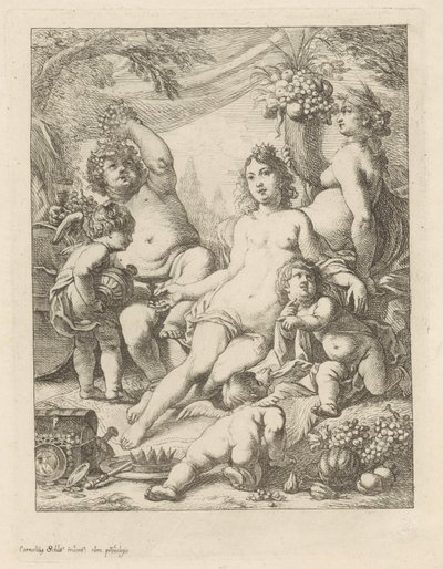 Bacchus, Venus, and Ceres by Cornelis Schut (I)