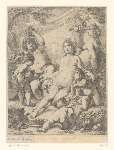 Bacchus, Venus, and Ceres by Cornelis Schut (I)