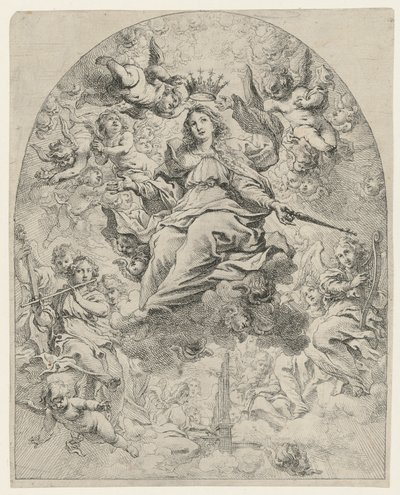 Coronation of the Virgin by Cornelis Schut