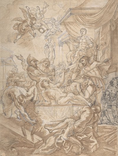 The Martyrdom of Saint Lawrence by Cornelis Schut I