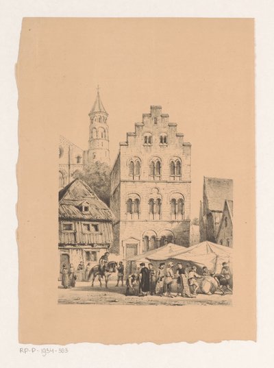 Twelfth-Century Houses by Cornelis Springer