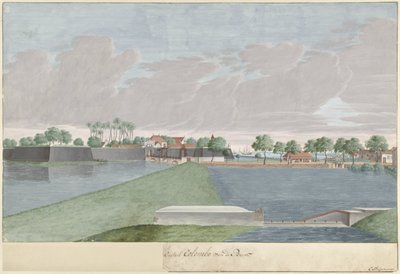 View of Colombo from Overloop De Beer by Cornelis Steiger