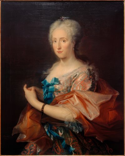 Portrait of a Lady, Three-Quarter Figure to the Left by Cornelis Troost
