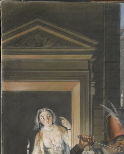The Bribery Scene from the Second Act of the Comedy 