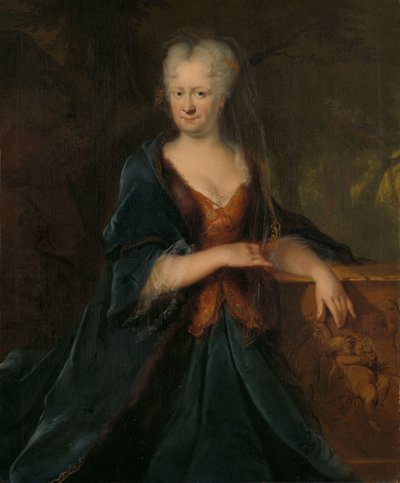 Portrait of Louise Christina Trip, Wife of Gerrit Sichterman by Cornelis Troost
