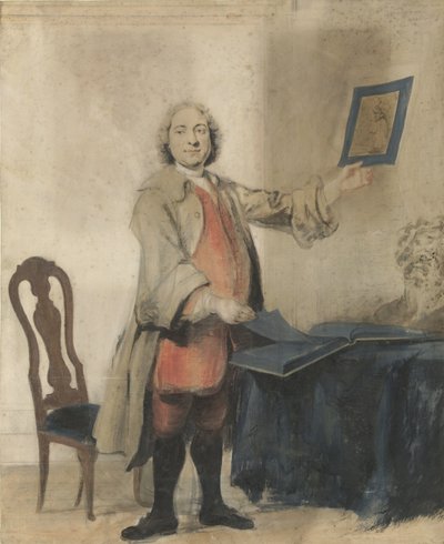 Portrait of Cornelis Bouman by Cornelis Troost