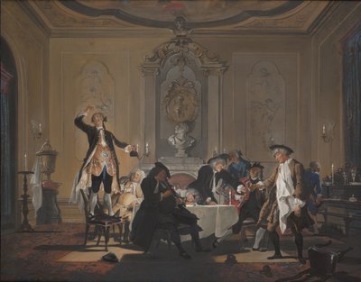 Rumor erat in Casa by Cornelis Troost