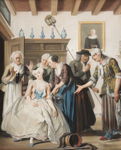 The Discovery of Jan Claasz by Cornelis Troost