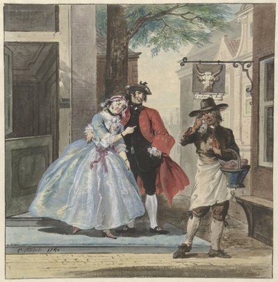 Theater Scene from Pefroen with the Sheep