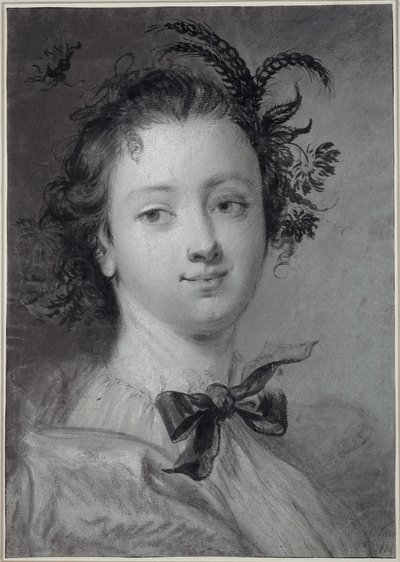 Young Woman as Personification of Summer by Cornelis Troost