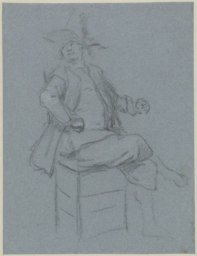 Seated Quaker, Three-Quarter to the Left with Turned Head by Cornelis Troost