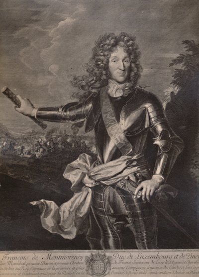 Francois Henri de Montmorency-Boutteville, Duke of Luxembourg, French General, c17th Century 1894 by Cornelis Vermeulen