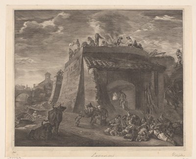 Large Lime Kilns by Cornelis Visscher (II)