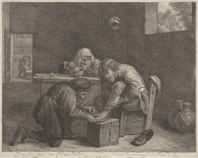 Man at a Doctor by Cornelis Visscher (II)