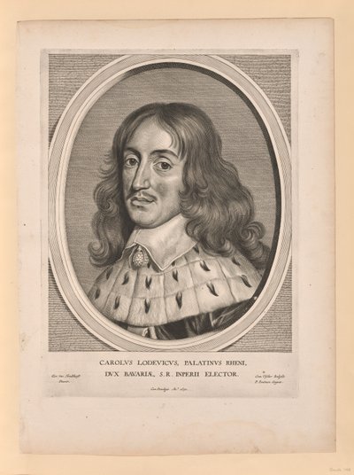 Charles Louis, Count Palatine, from Effigies Variae by Cornelis Visscher