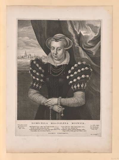Magdalena Moons, from Quatuor Personae by Cornelis Visscher