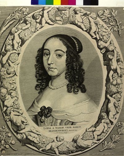 Princess of Orange Louise Henriette by Cornelis Visscher