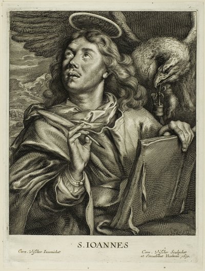 Saint John by Cornelis Visscher