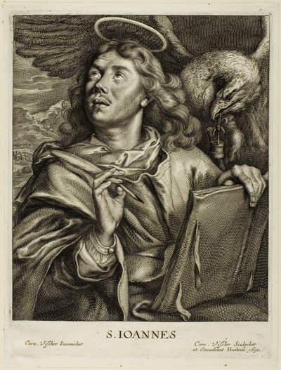 Saint John by Cornelis Visscher