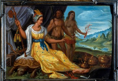 Four parts of the world: America by Cornelis de I Baellieur