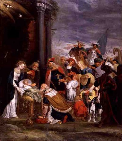 The Adoration of the Magi by Cornelis de I Baellieur