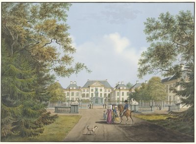 View of Het Loo Palace by Cornelis de Kruyff