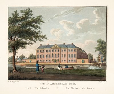 View of Amsterdam No.25. The Workhouse. The House of Force, 1825 by Cornelis de Kruyff