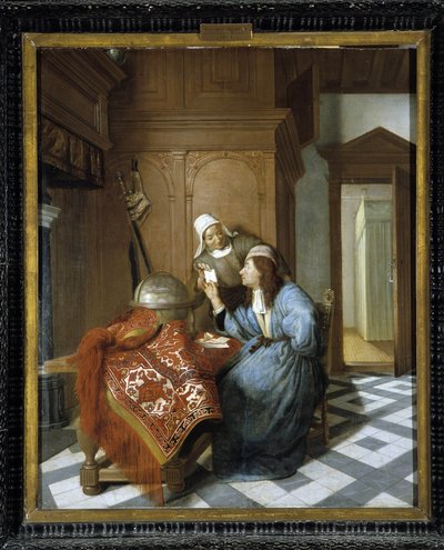 The Letter by Cornelis de Man