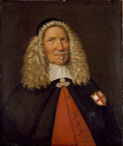 Captain Nicholas Burgh by Cornelis de Neve