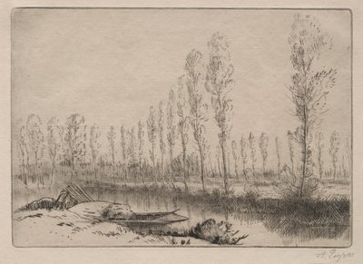 Near Amiens, the Peat Bogs by Cornelis de Visscher