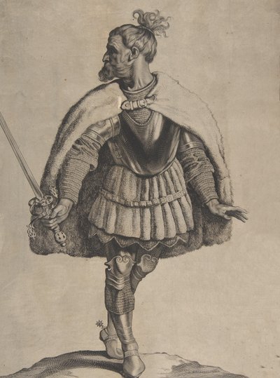 Svevus, from the series Peplus, sive Gothorum, Heruolorum by Cornelis de Visscher
