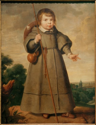 Portrait of a Child as a Pilgrim by Cornelis de Vos
