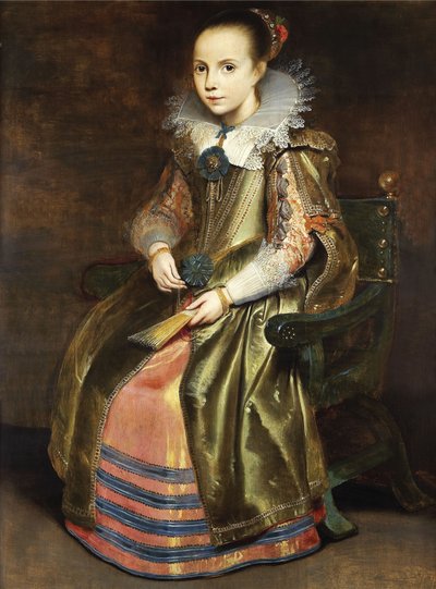 Elisabeth Vekemans as a Little Girl by Cornelis de Vos