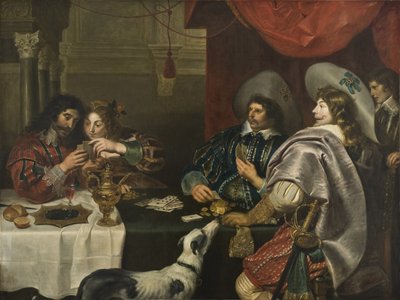 The Card Game by Cornelis de Vos